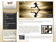 Tablet Screenshot of jeevaninfomedia.com